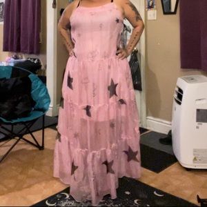 Chiffon summer maxi dress